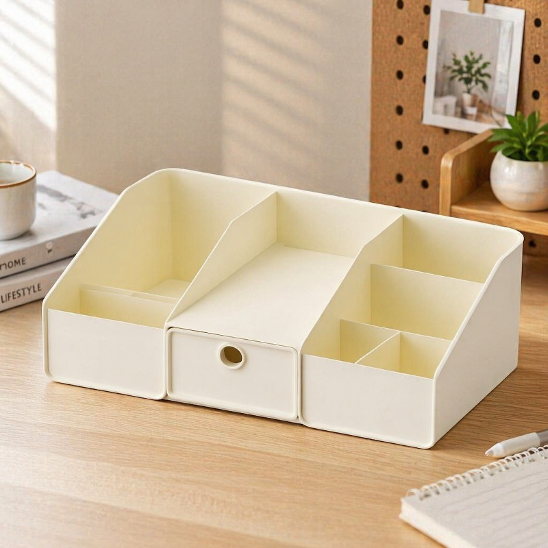 Schublade Desktop Kosmetik Aufbewahrungsbox für Studentenwohnheim