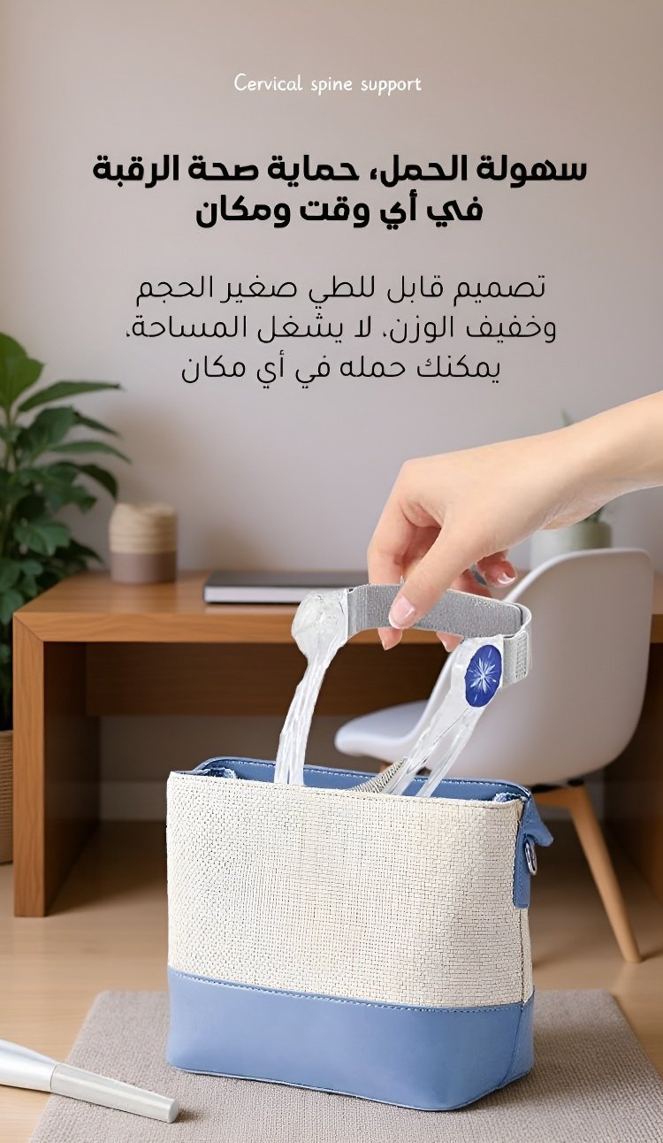 سهولة الاستخدام والتركيب لدعامة الرقبة