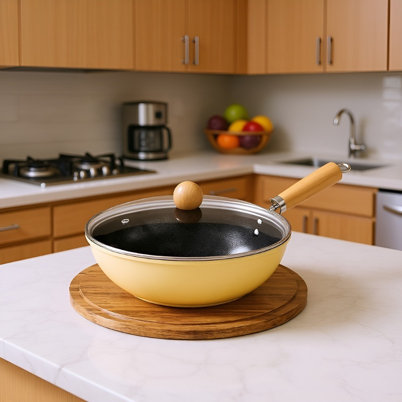 Lightweight special uncoated induction cooker