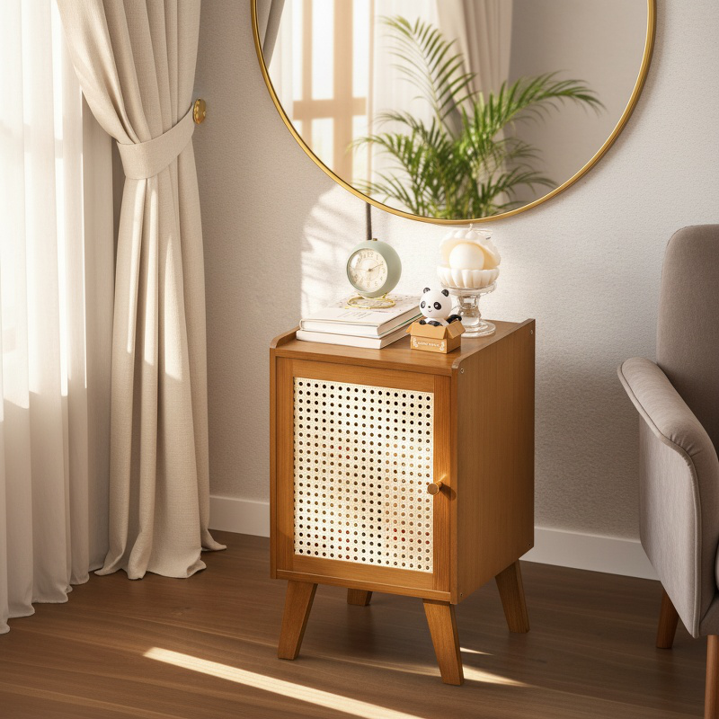 Bedside table rack small cabinet simple modern storage cabinet home bedroom rental room simple child