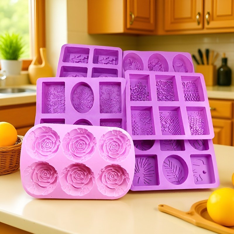 シリコンモールド DIY ケーキ型 石鹸・香皂・耐熱モールド