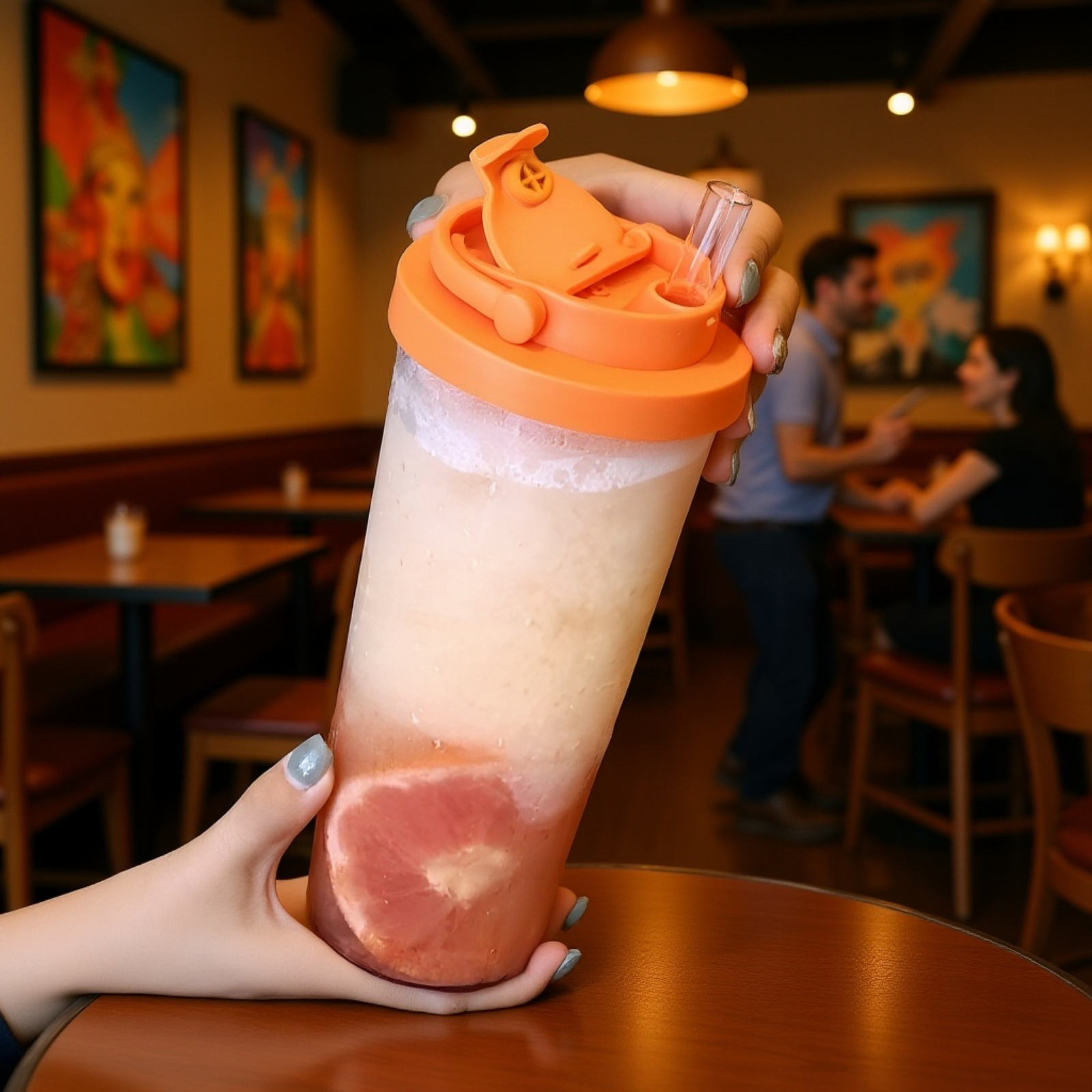 대구 흡입 버블티컵