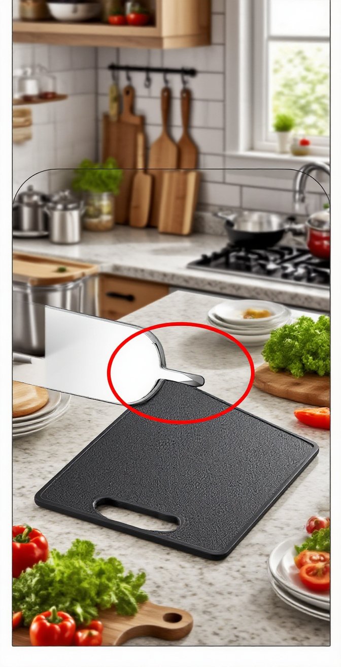 야채 손질에 적합한 양면 커팅보드