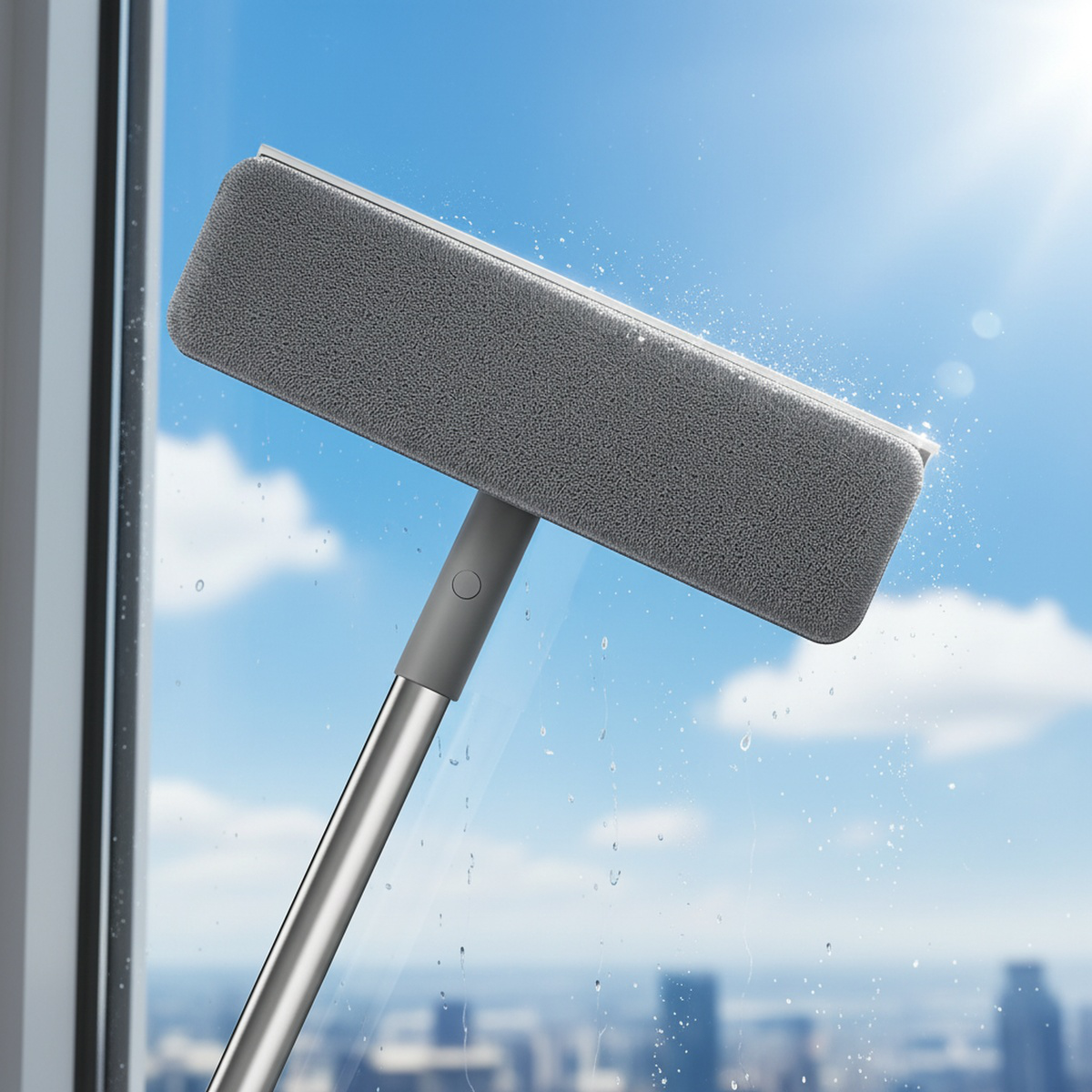 Accessoire de nettoyage pour vitres en hauteur