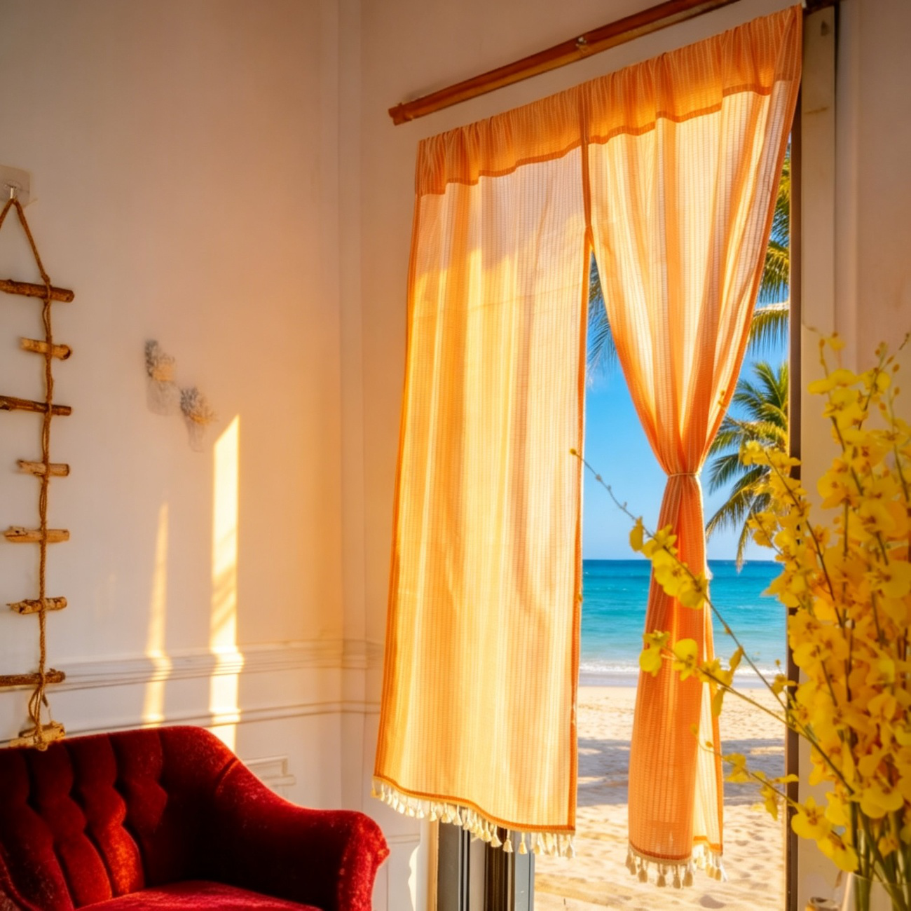 Hotelküche Halbtrennvorhang Raumteiler Türvorhang