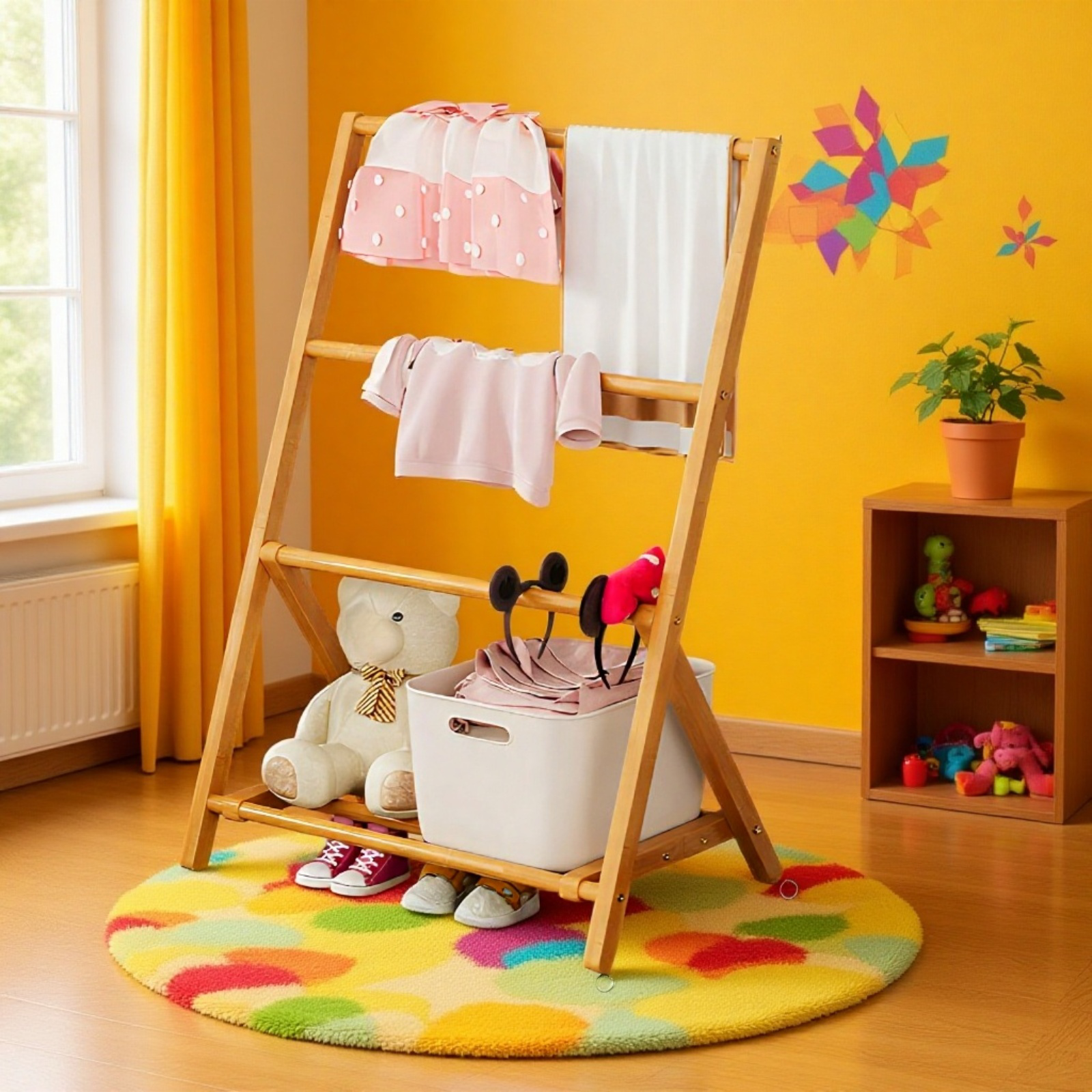 一人暮らしに最適なコンパクトハンガー