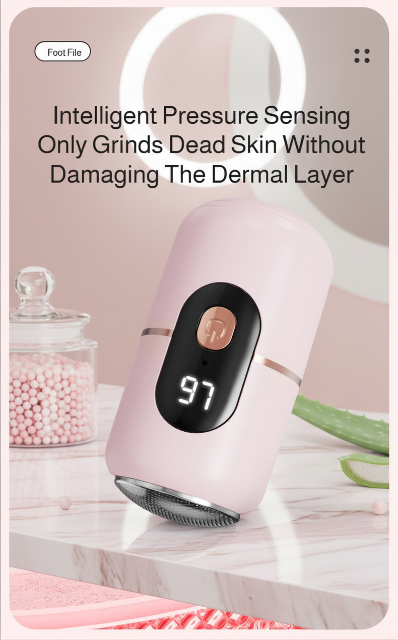 Efficient Foot Grinder with rechargeable battery