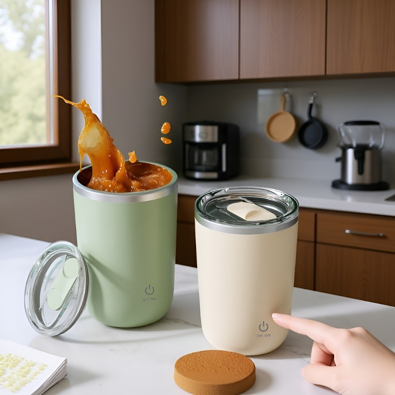 Tragbarer elektrischer Mixbecher aus Edelstahl