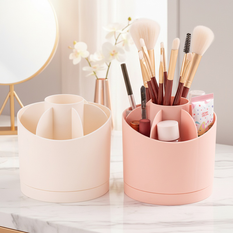 Rotating Organizer Storage Box Office Multifunction