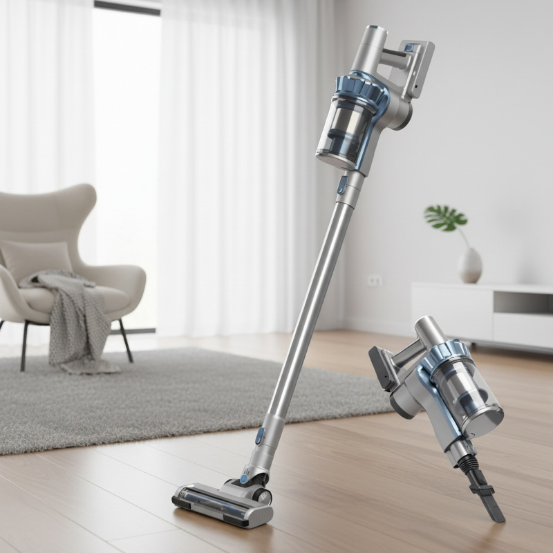 Portable Cyclone Stick Vacuum for Home and Car