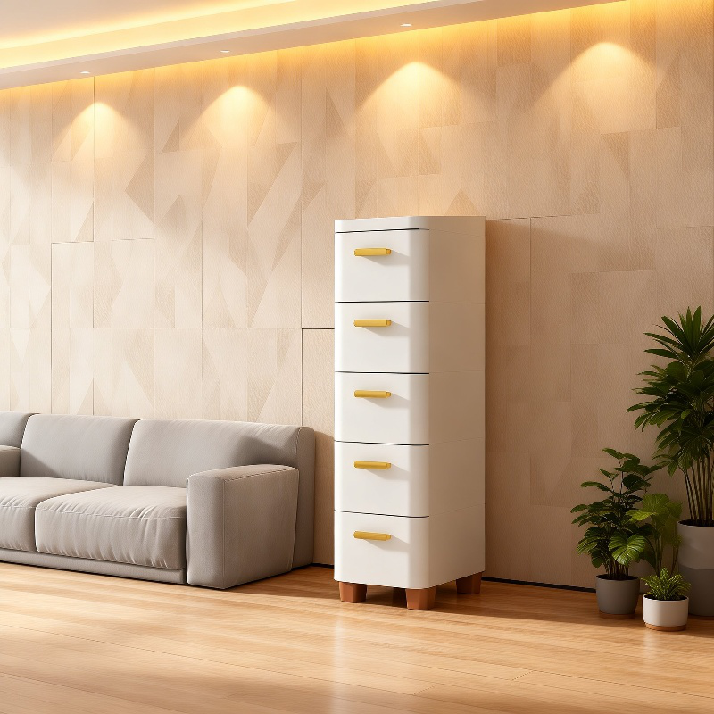 Armario doméstico de almacenamiento de múltiples capas tipo cajón para la sala de estar