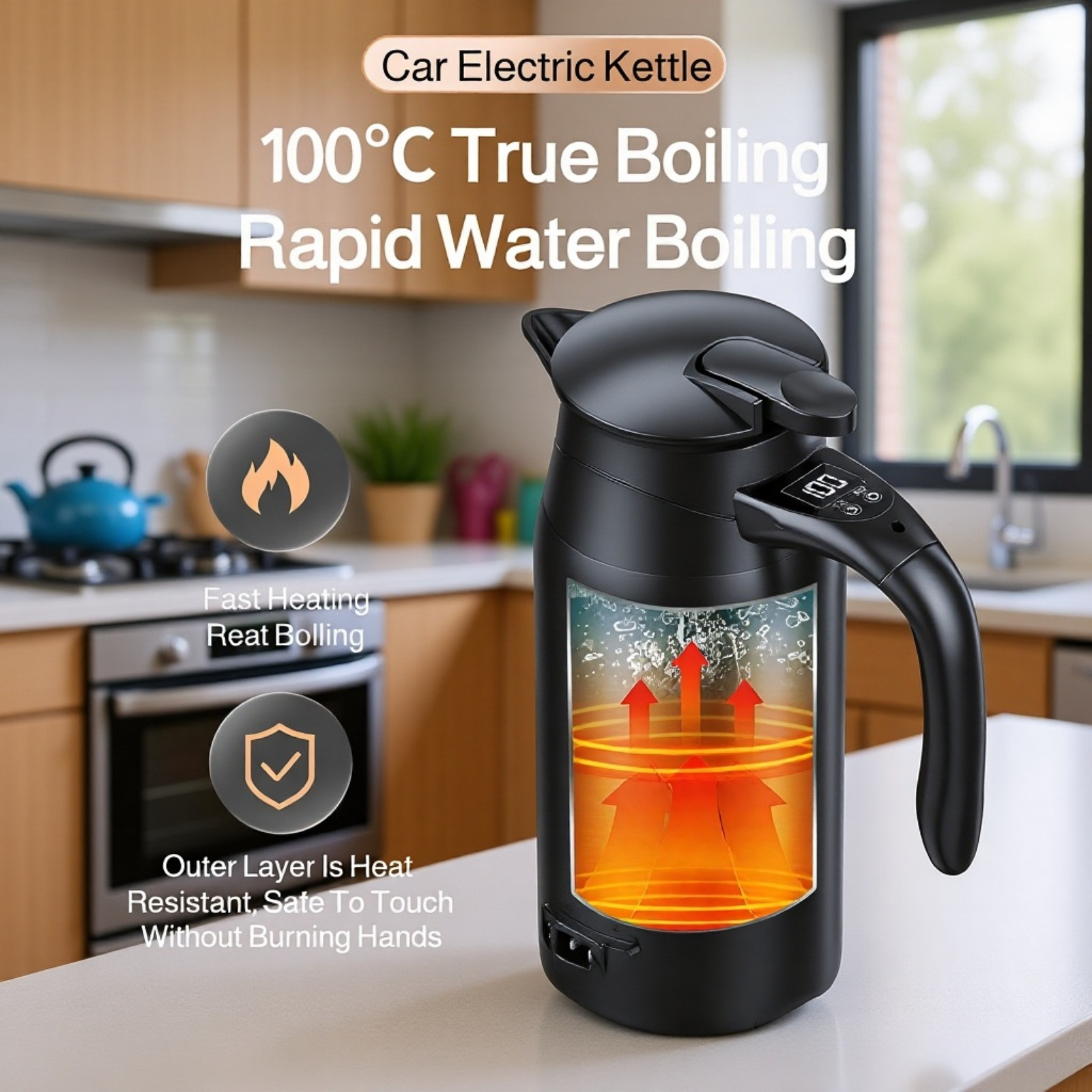 Portable Car Heating Kettle