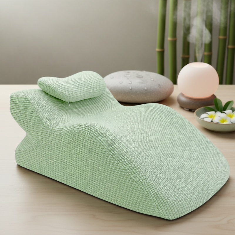 Multifunctional Prone Sleeping Backrest Pillow, Memory Foam Support for Bed