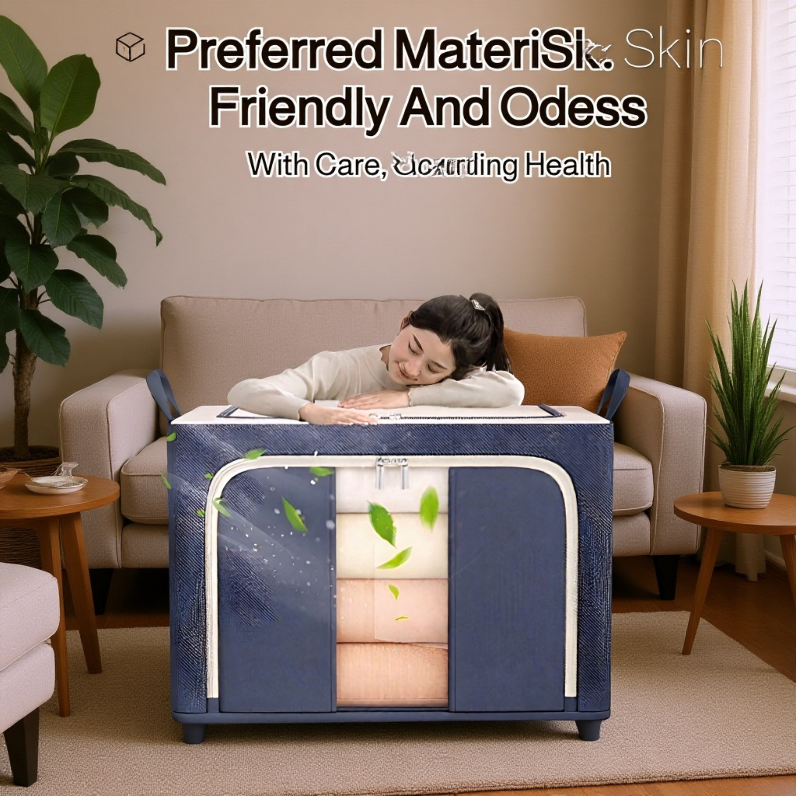 Large Capacity Oxford Cloth Storage Box