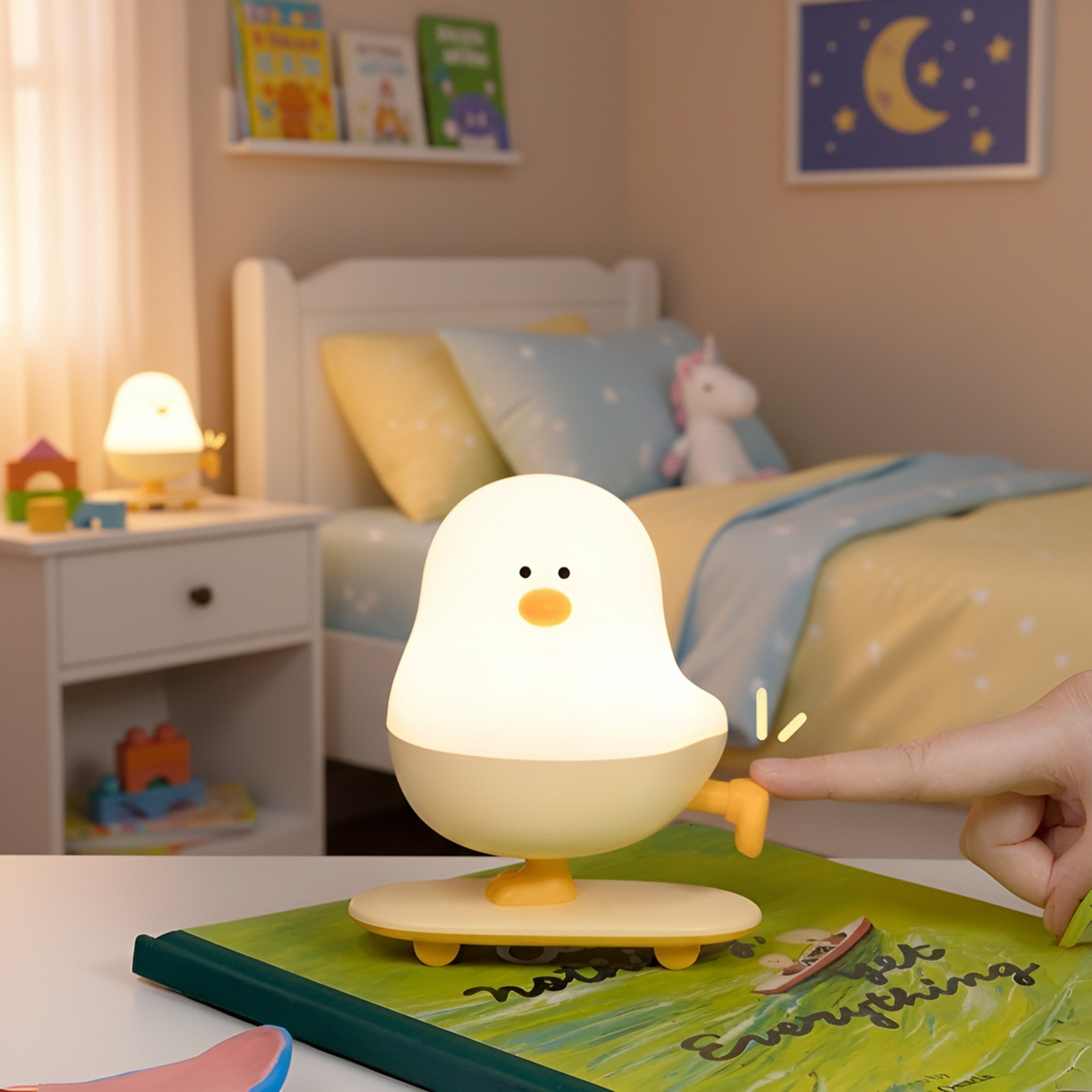 Small chicken creative night light cute night light chicken night light cartoon night light animal n