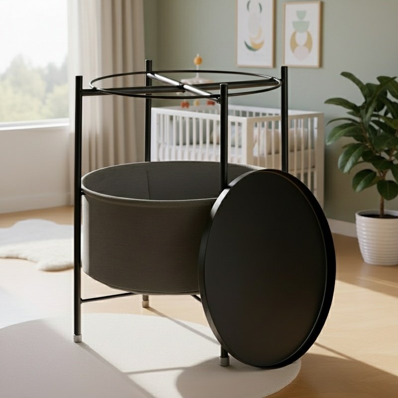 Modern Simple Iron Round Table
