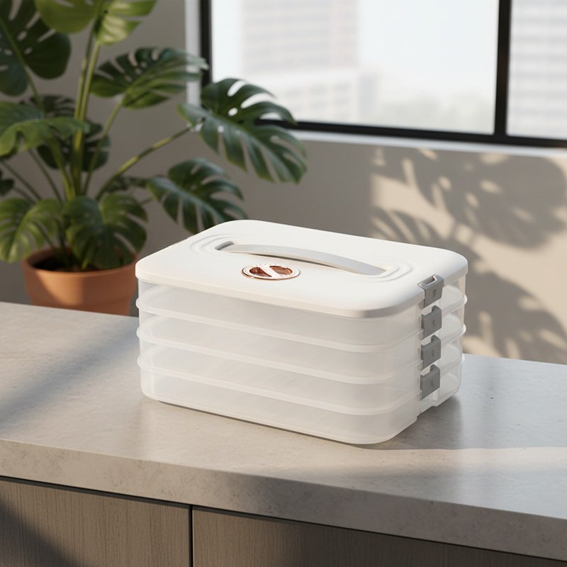 급속 냉동 기능이 적용된 다층 수납함