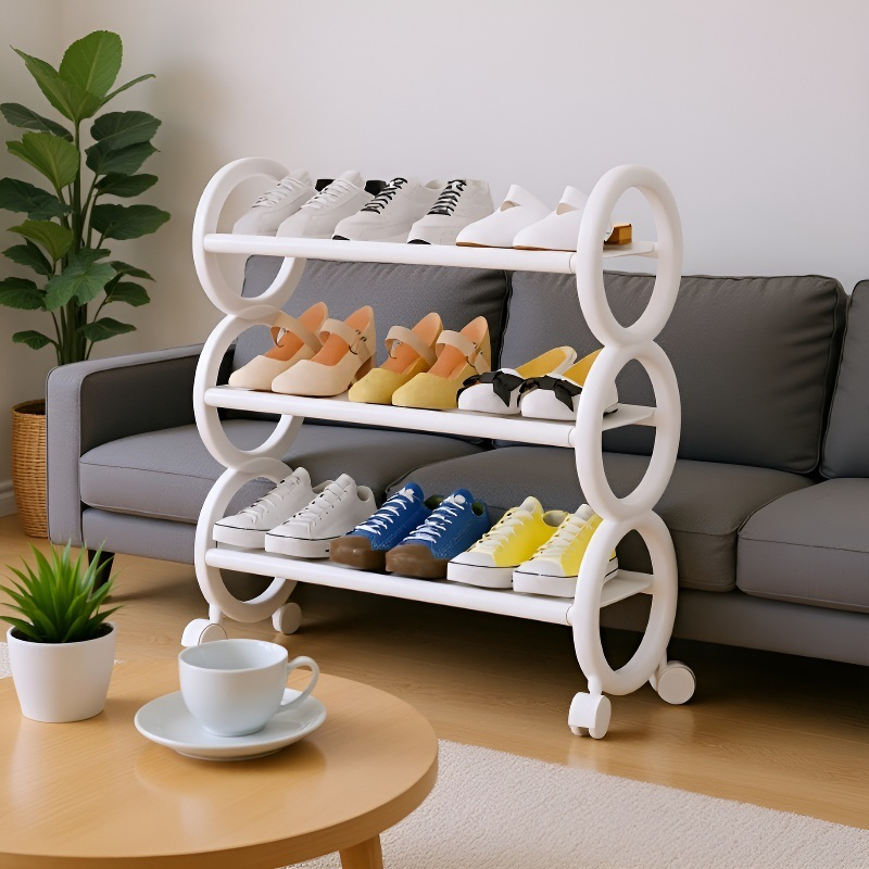 다층 가정용 간이 신발장 방진 신발 수납 마법상자