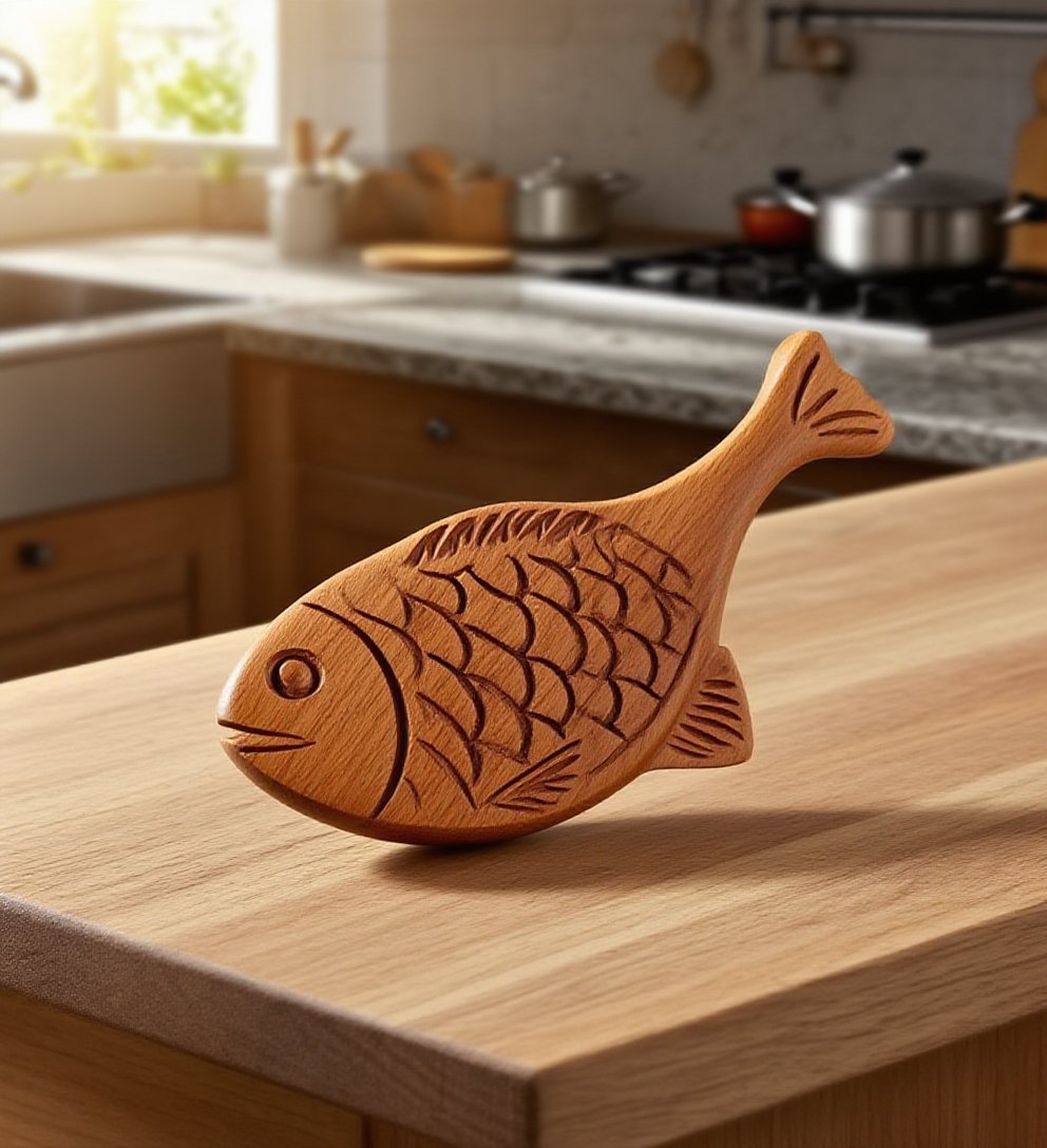 내구성 좋은 어묵밥 칠기 숟가락