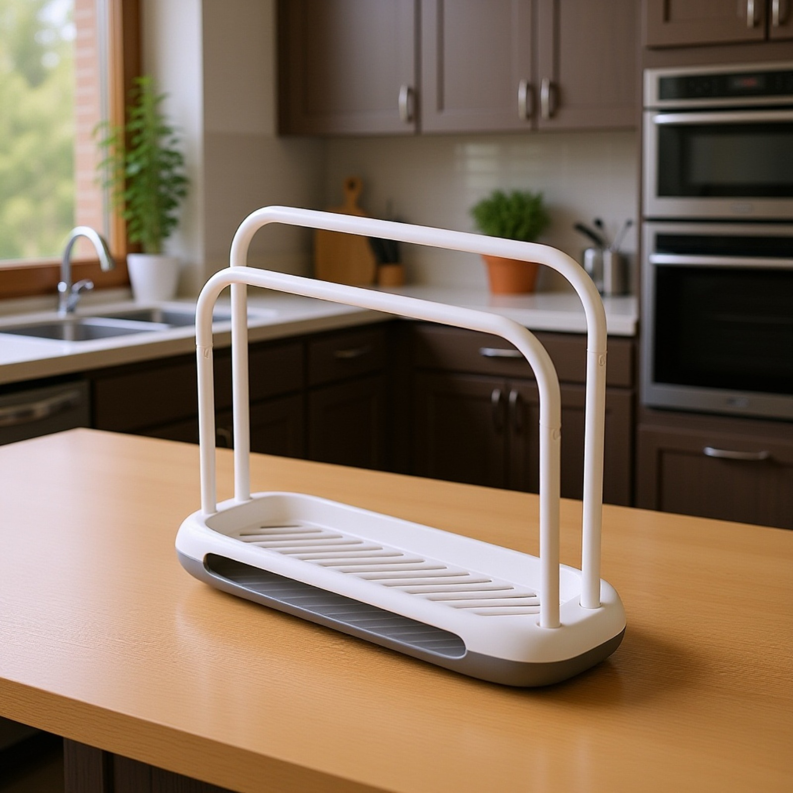 쌍극식 접시걸이