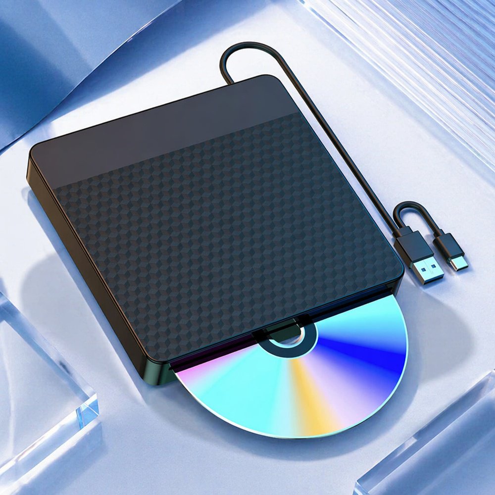 Slot-in External Optical Drive USB CD Burner for Laptop