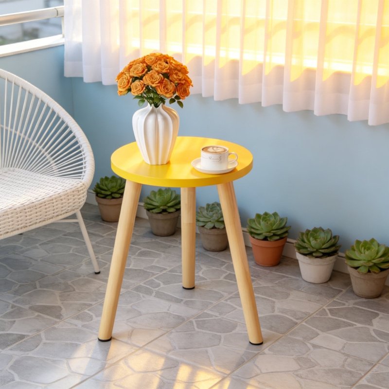 Fashion Home Decoration Coffee Table Sofa Side Table Balcony Table