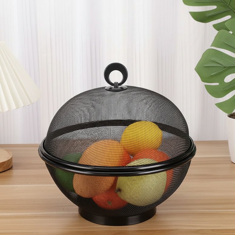 Fruit and vegetable basket with kitchen cover, home fruit plate, fruit plate, kitchen drainer, veget