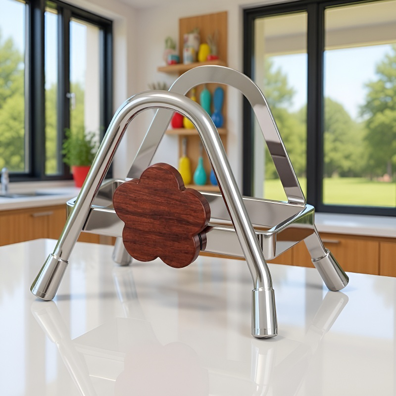 주방 도마 선반 수납 선반 도톰한 도마 거치대 고풍 도마 선반