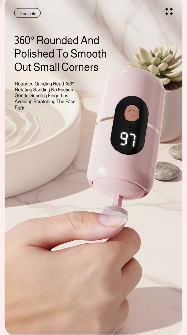 Portable foot care tool for pedicure