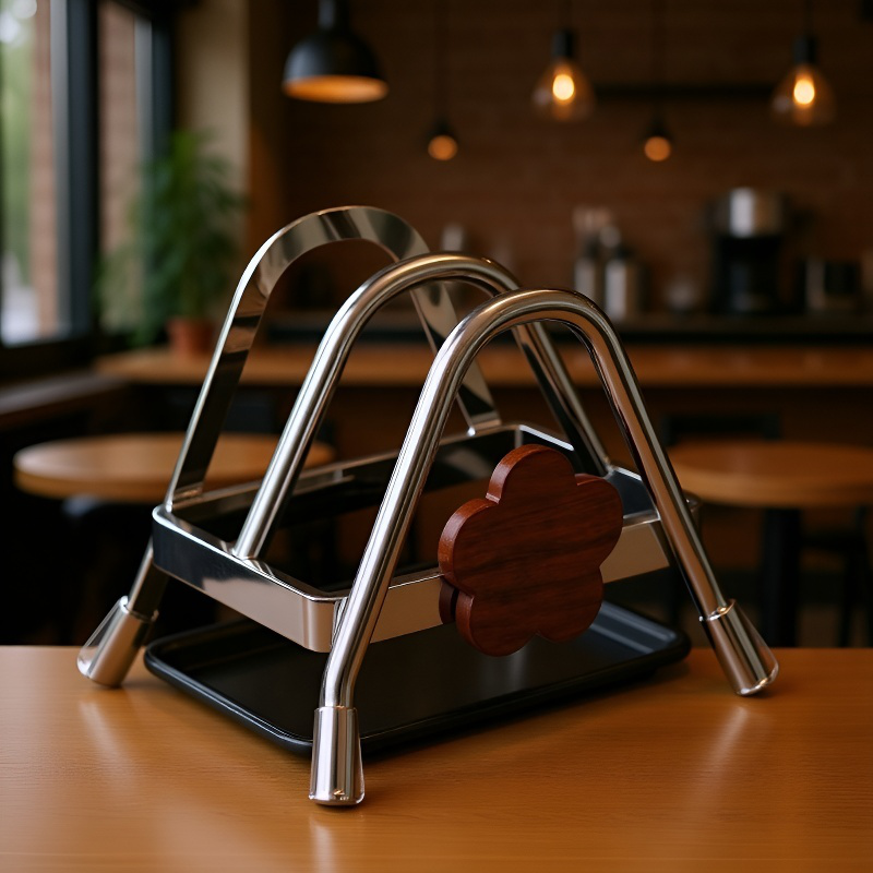 주방 도마 선반 수납 선반 도톰한 도마 거치대 고풍 도마 선반