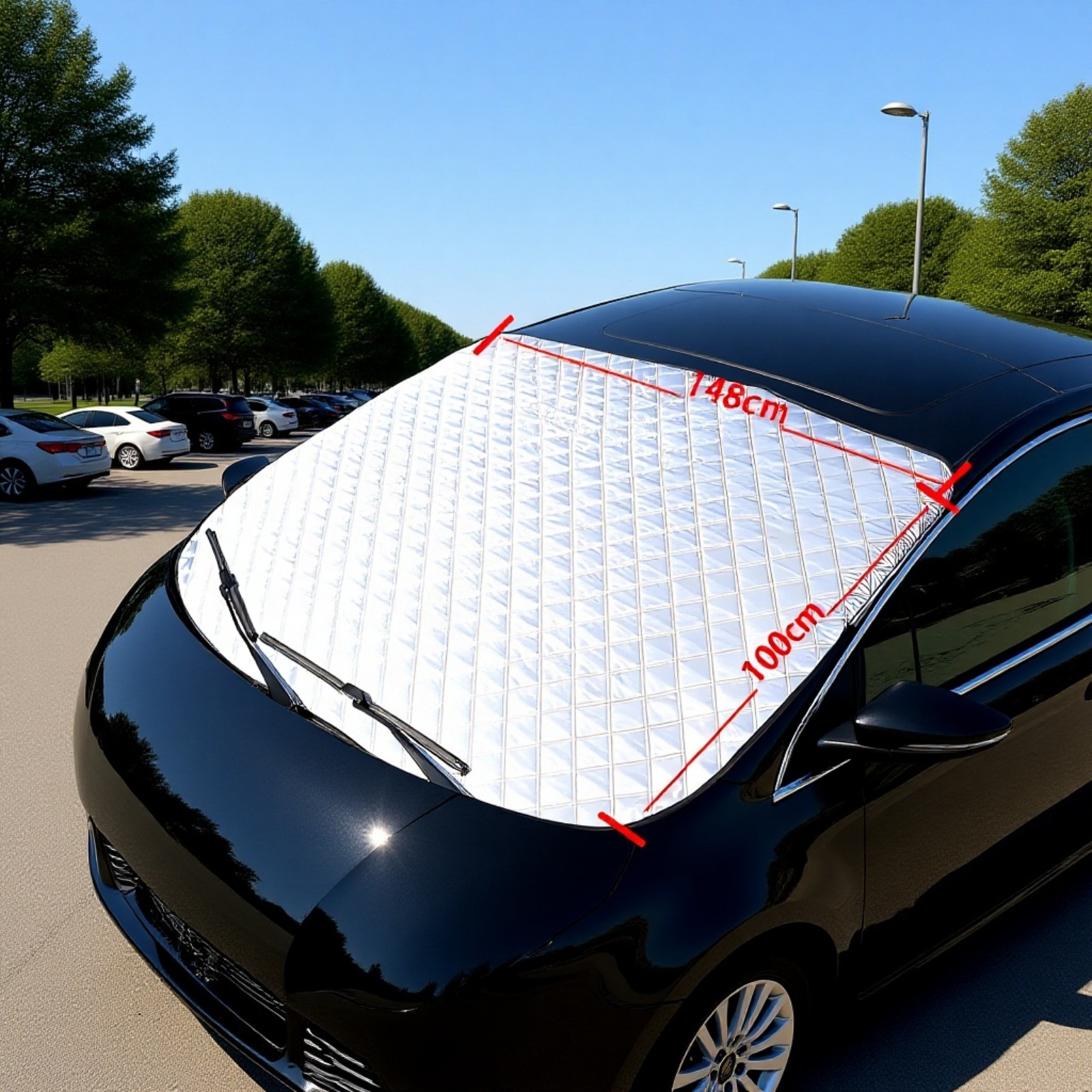 Hochwertiges Material der Auto Frontscheibenabdeckung