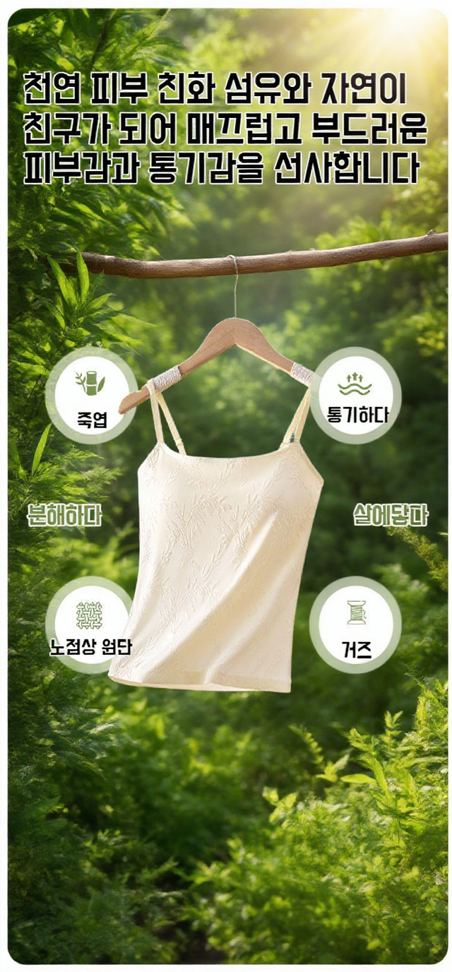 여름 통근룩에 적합한 뉴 차이나 나시 스타일링