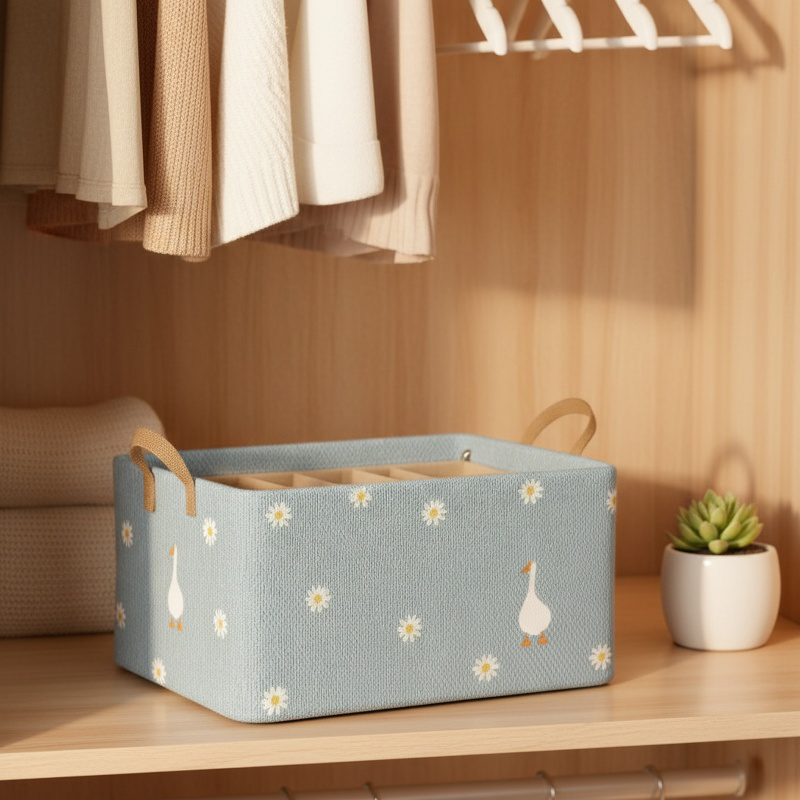 Fabric Collapsible Clothes Storage Drawer Cabinet