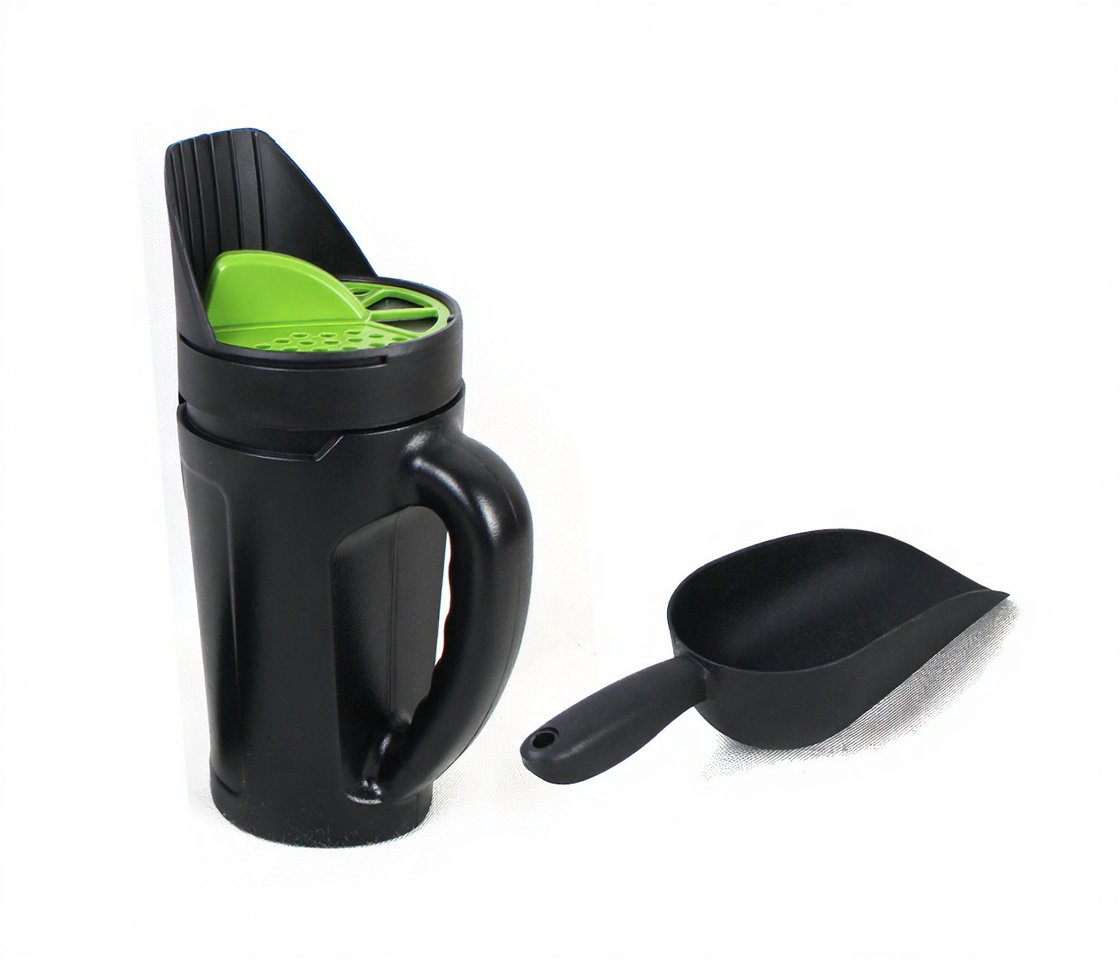 Gemüse und Rasensaat Aussaat mit 2,5L Behälter