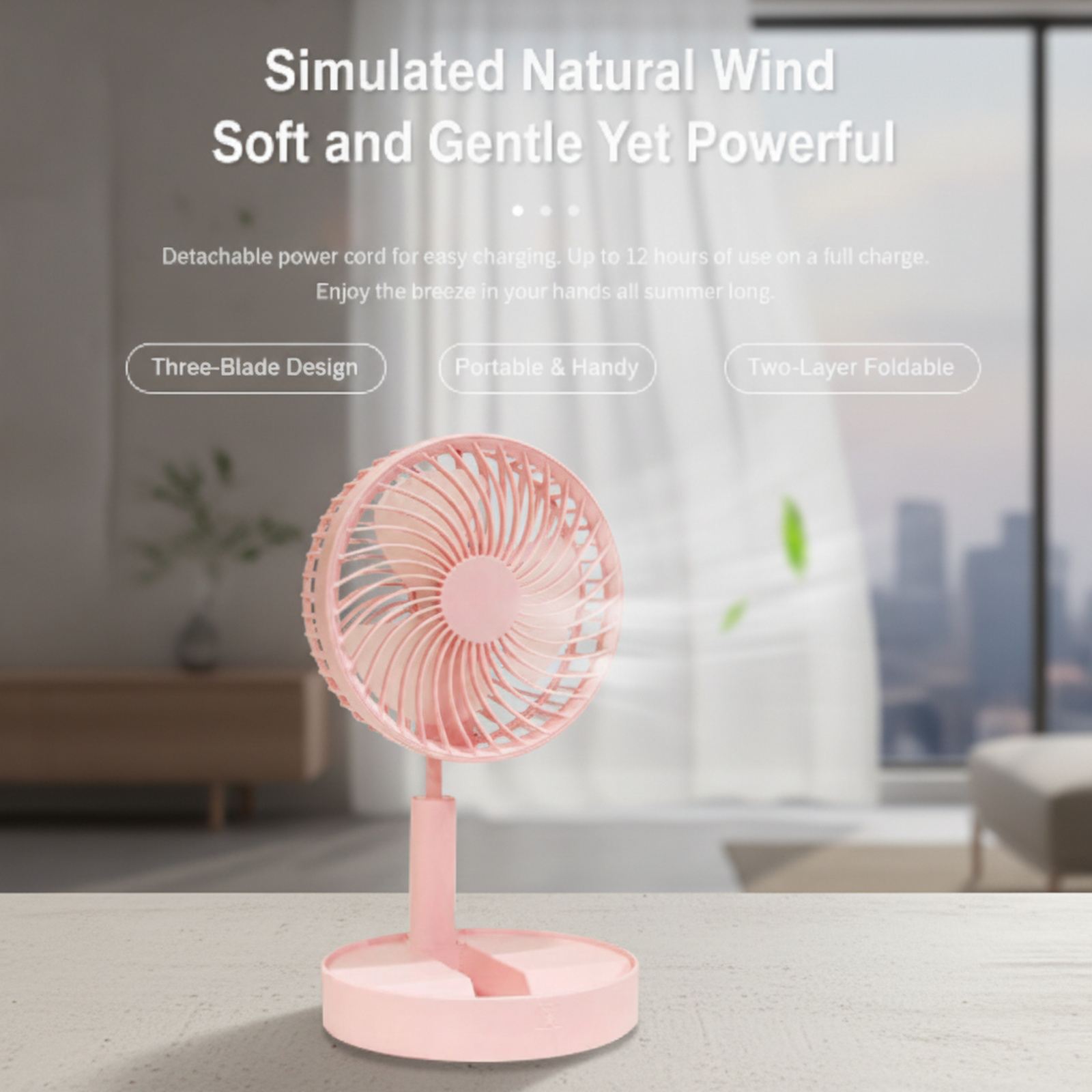 Foldable Portable Mini Fan