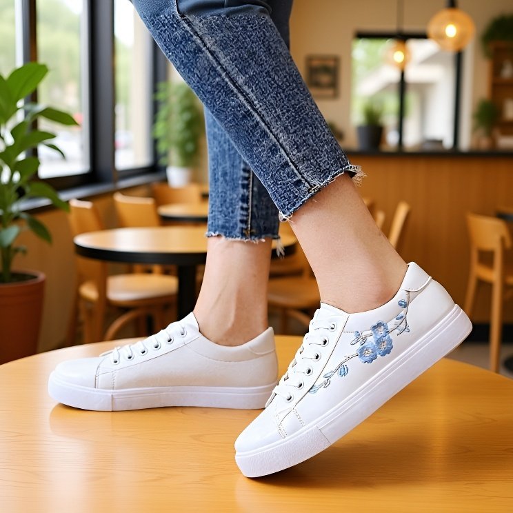 白いスニーカー