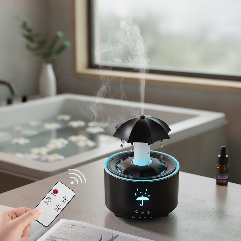 Aromaterapia portátil con control giratorio