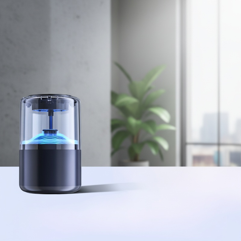 Elegant design aromatherapy device on table