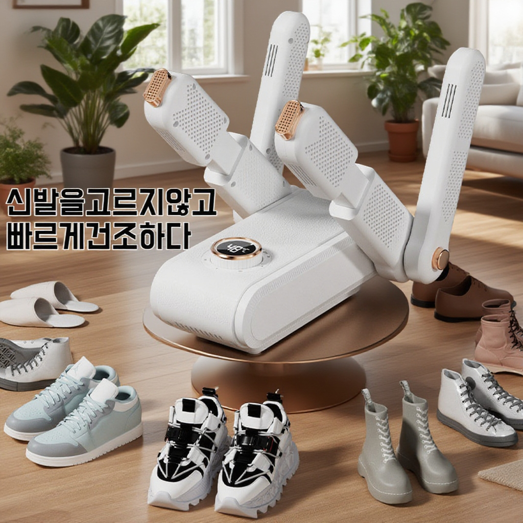건습 겸용 스마트 온도 조절 신발 건조기