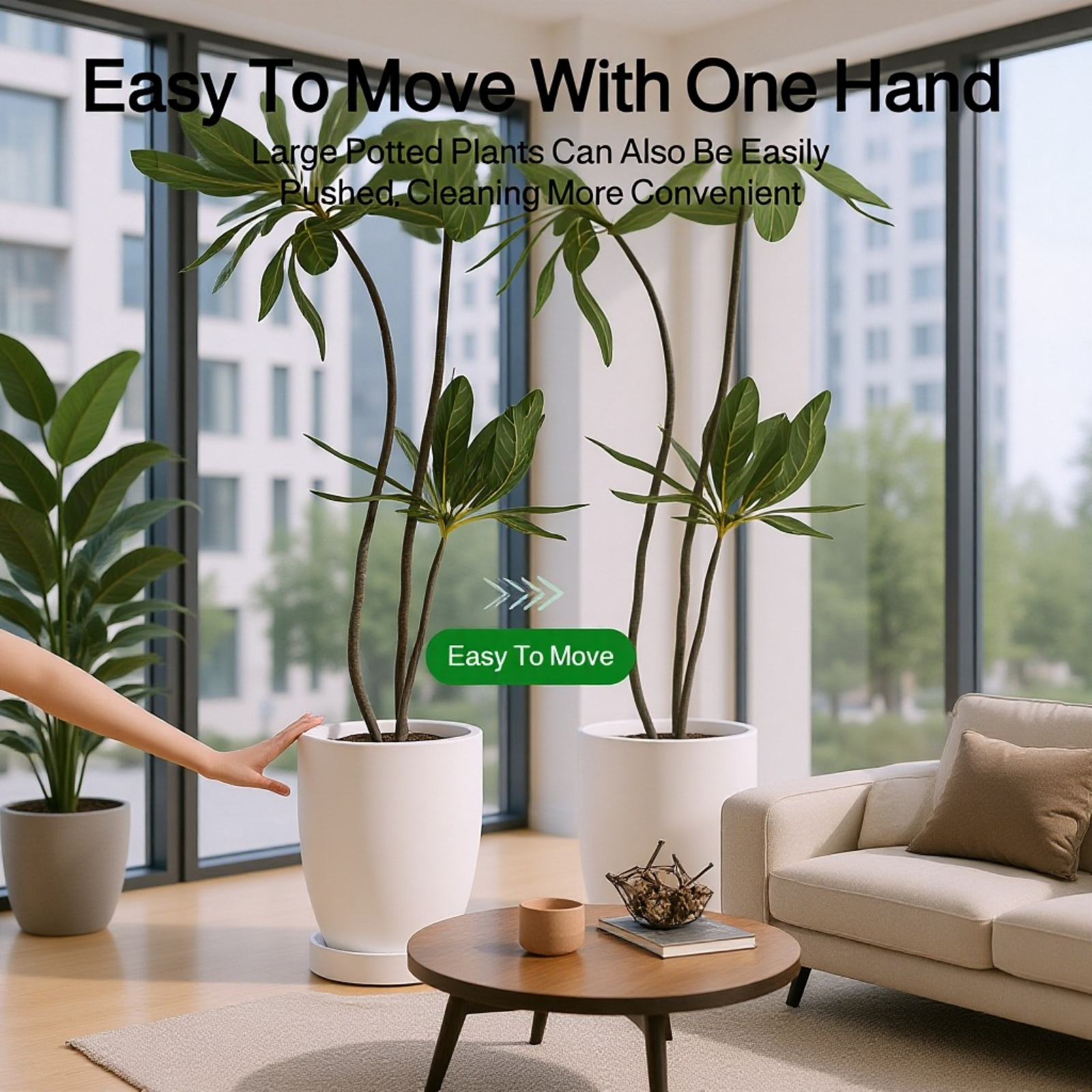 Durable Plant Base Tray for Home and Garden