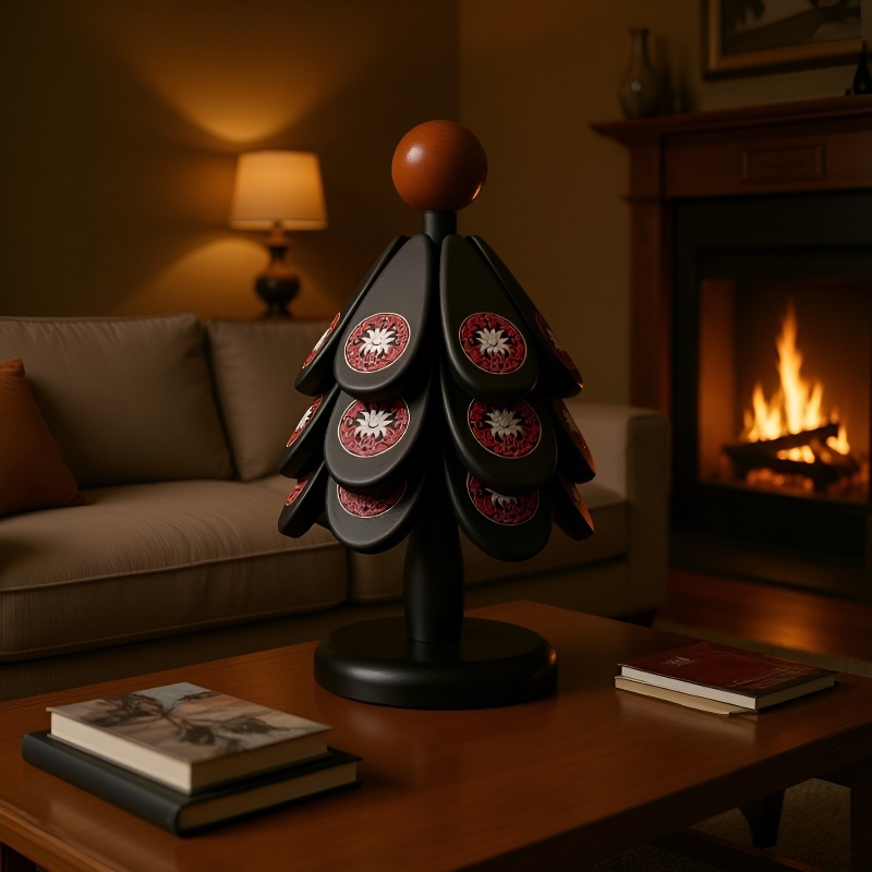 Almohadilla antiescaldaduras de madera para mesa, salvamanteles y posavasos