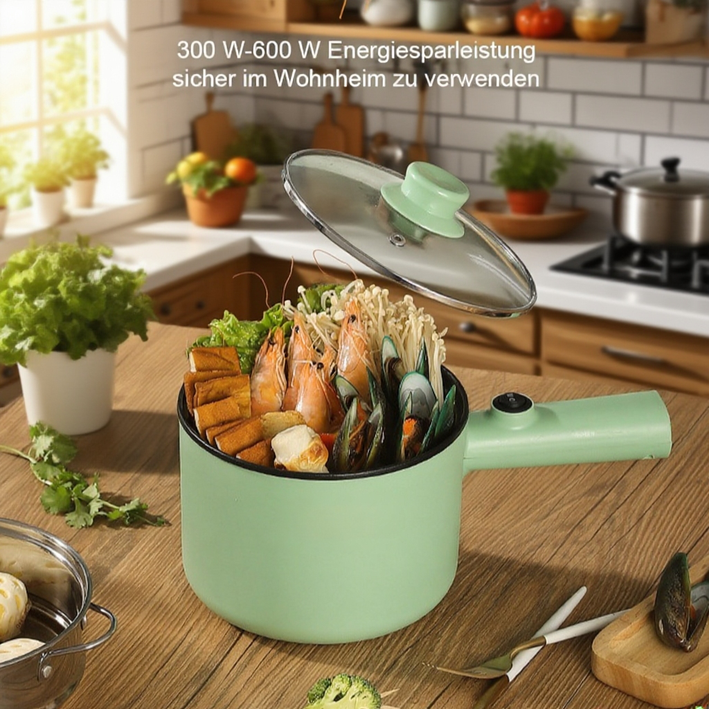 Multifunktionaler Einzel-Portionen-Antihaft-Elektrotopf