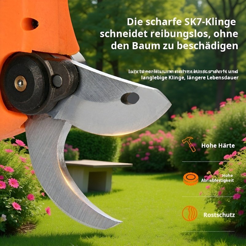 Handgehaltene tragbare Lithium-Akku-Astschere