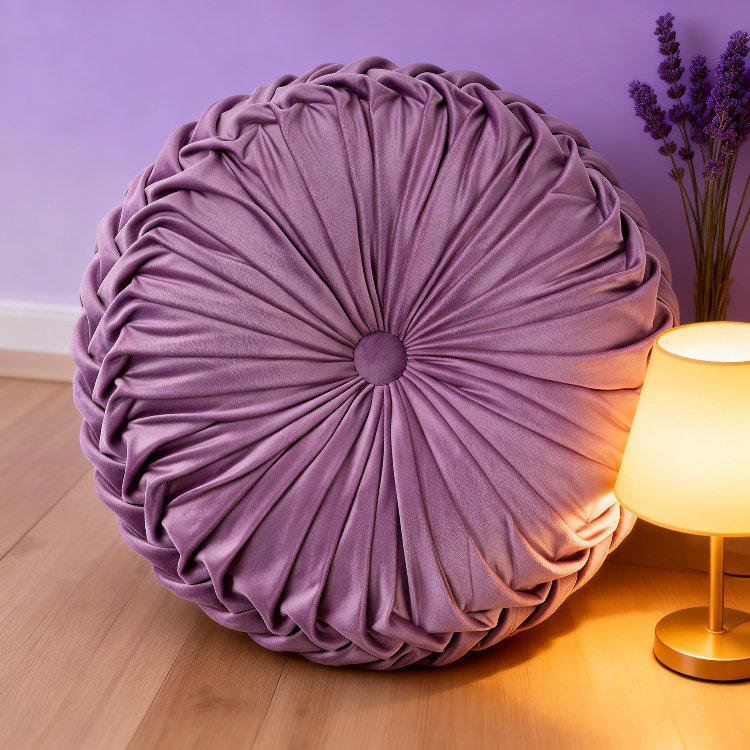 ベッド、ソファ、腰当て、オフィス、クッション、背もたれなどに使える手作りカボチャのクッション