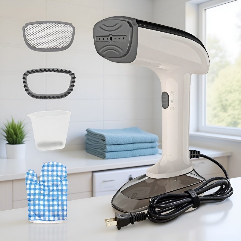 Mobiles Dampfgarer-Set für Kleidung