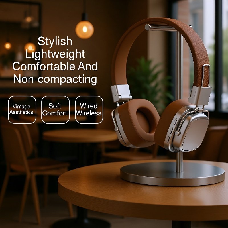 Wireless Bluetooth Headset with Noise Cancelling Feature