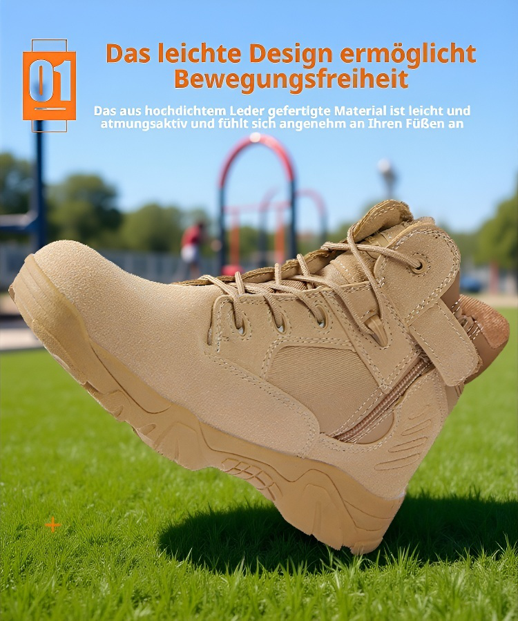 Trainingsstiefel im modernen Outdoor-Design