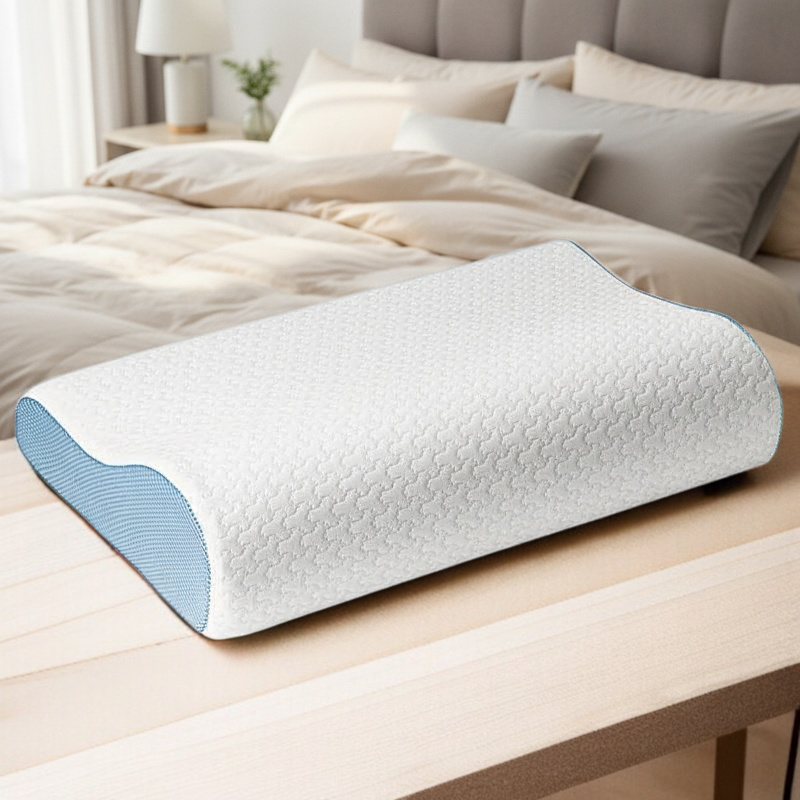 Ergonomisches Memory-Kissen, Nackenpflege, bequemes Schlaf-Nackenkissen