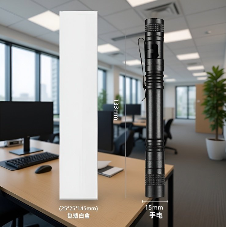 휴대용 Led 랜턴 강광 펜 램프 작은 랜턴 건전지 랜턴