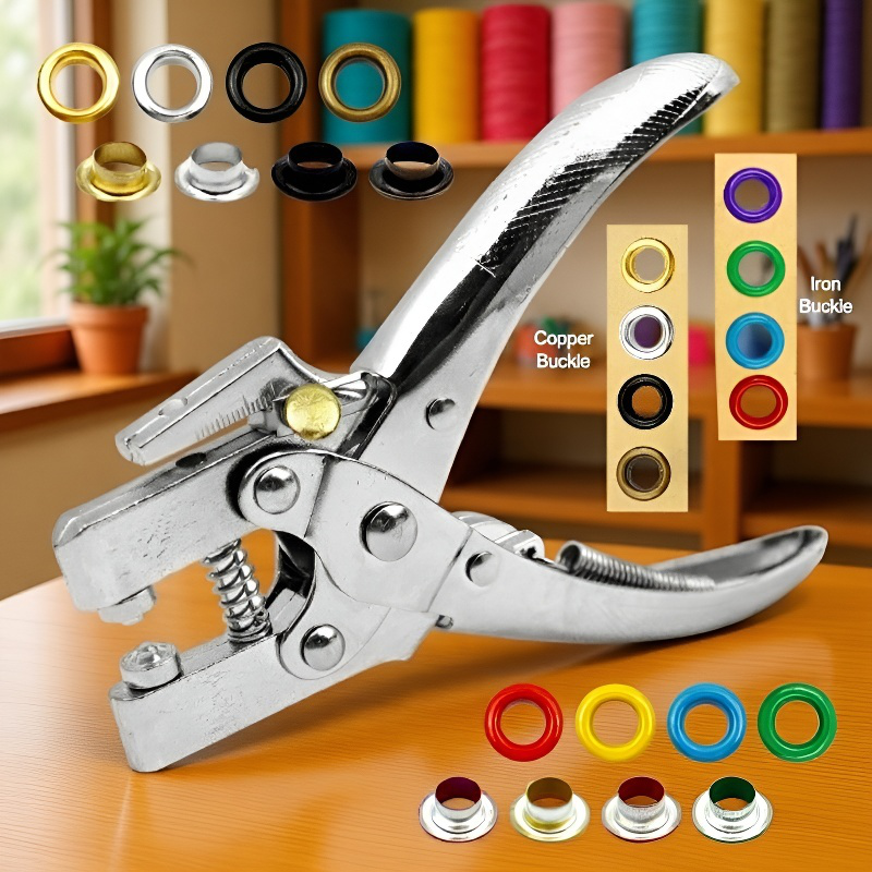 Air Eyelet Button Kit for Canvas Canopy with Punching Tool